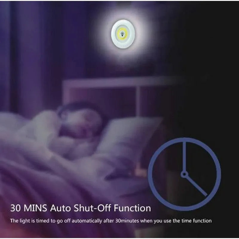 3 Piece Tap Led Light with remote ( Cell Operated )