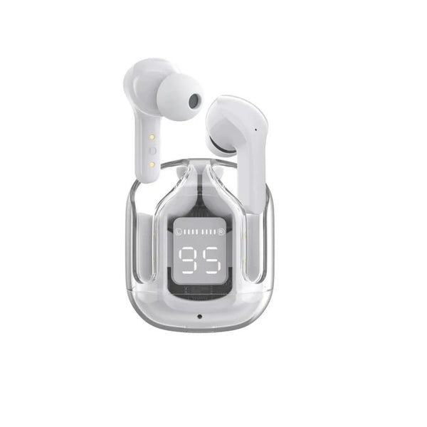 Air31, Wireless Earphones Transparent with Deep Bass
